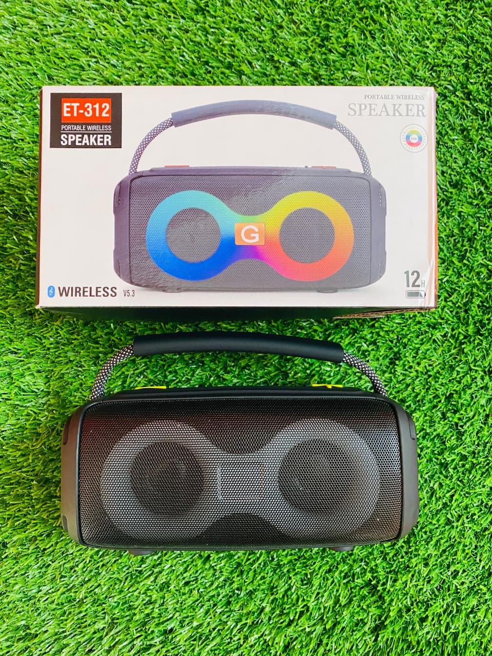 ET-312 Double 2" Wireless Bluetooth Speaker - Image 4